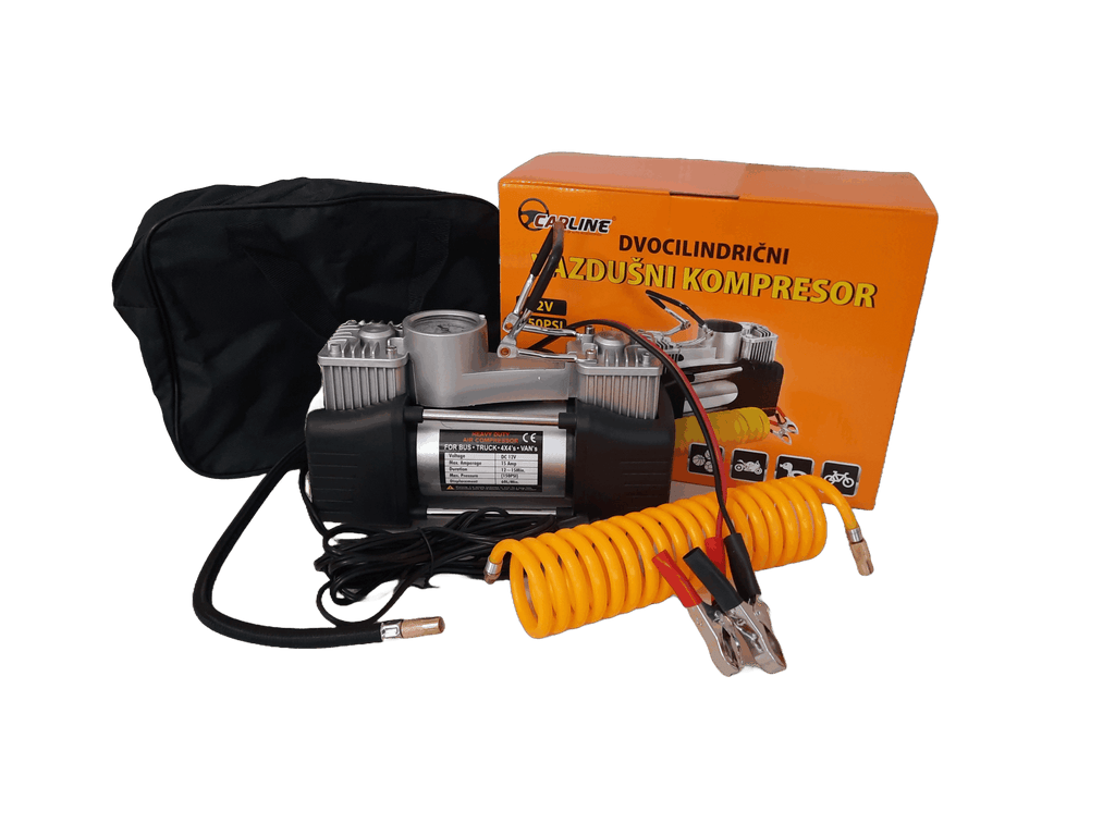 Kompresor dvocilindrični 12V / 150PSI