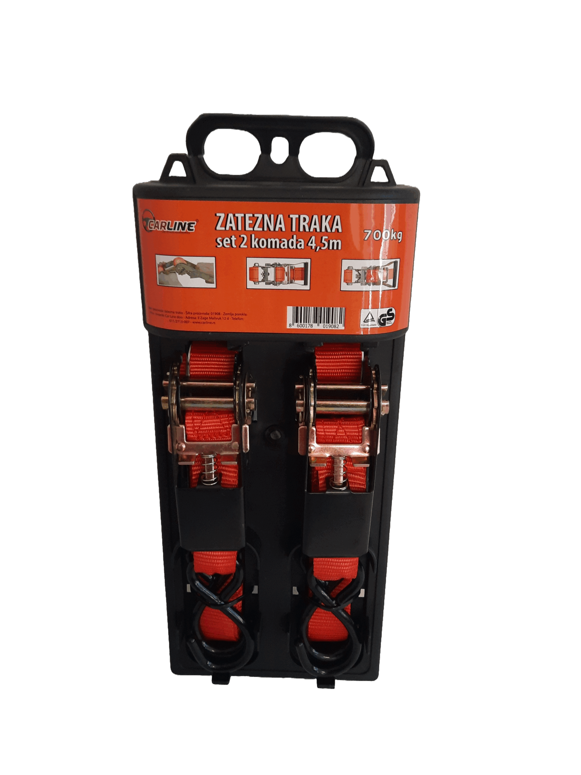 Zatezna traka 2 kom / 4,5m / 700kg