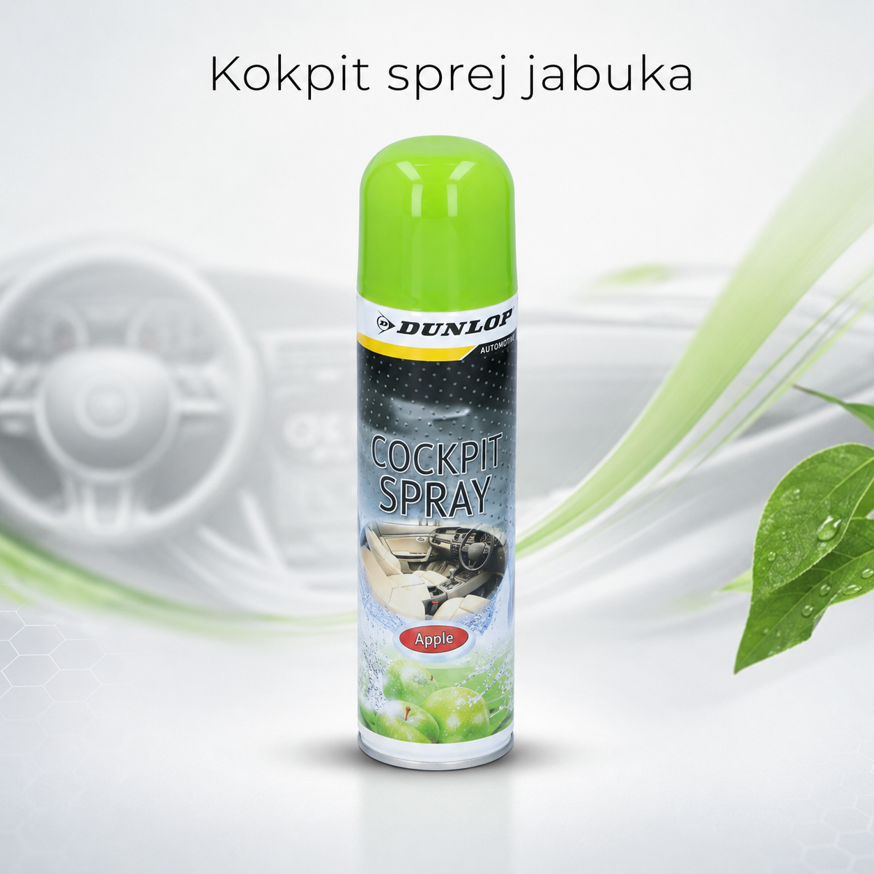 DUNLOP kokpit sprej 225 ml – Jabuka