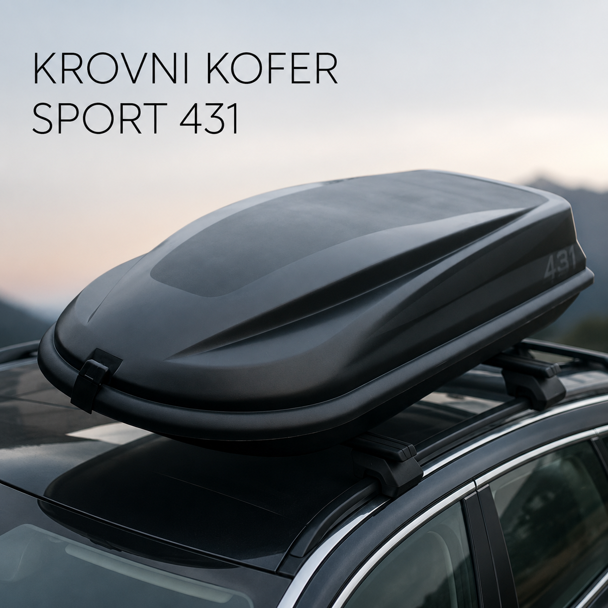 CAM Krovni kofer SPORT 431