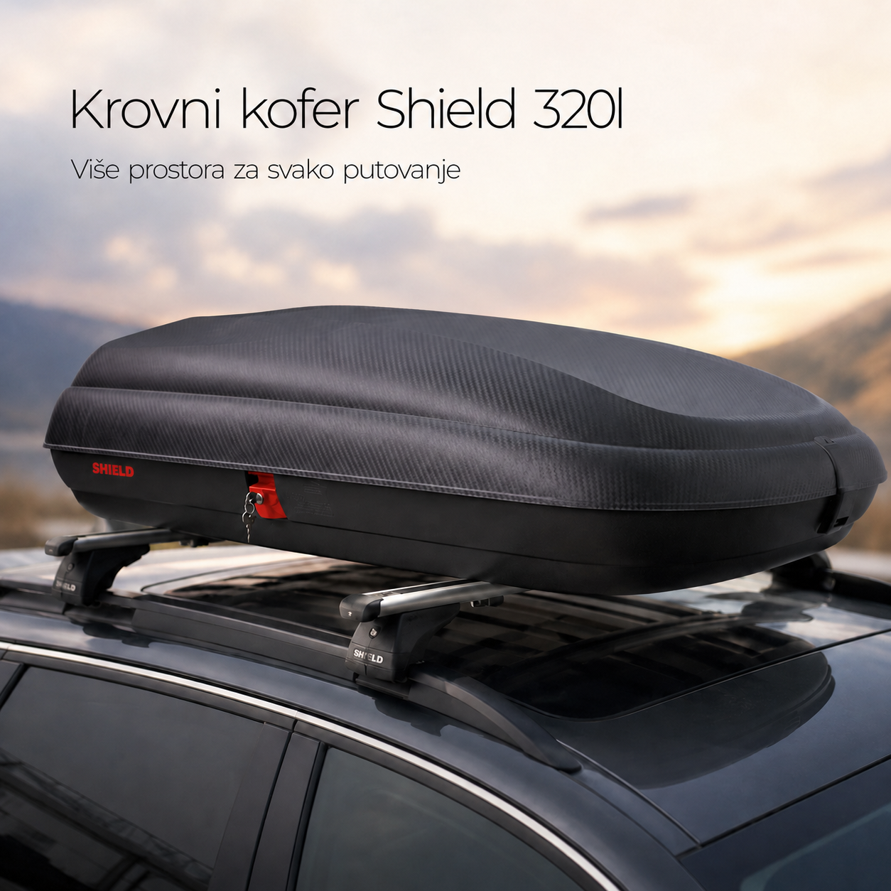 Krovni kofer SHIELD 320