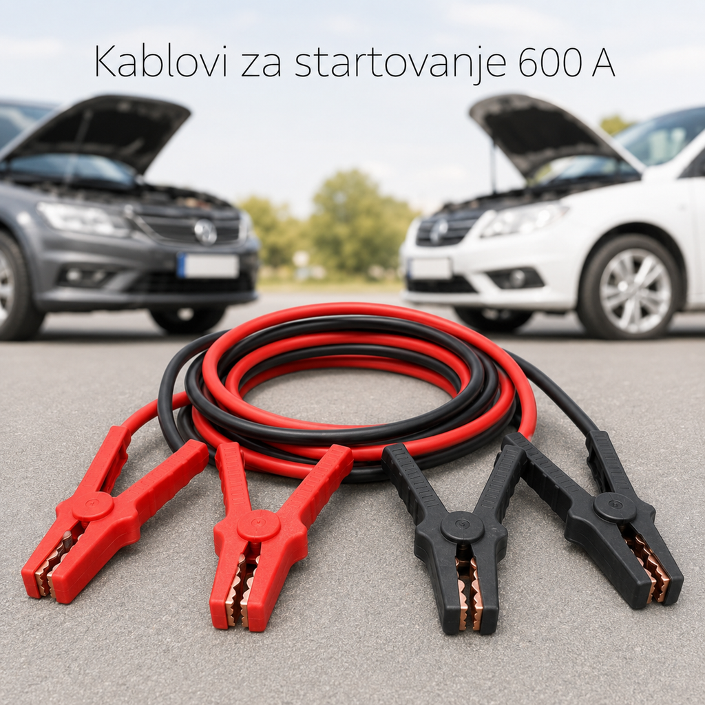 Kablovi za startovanje 600A EU štipaljke