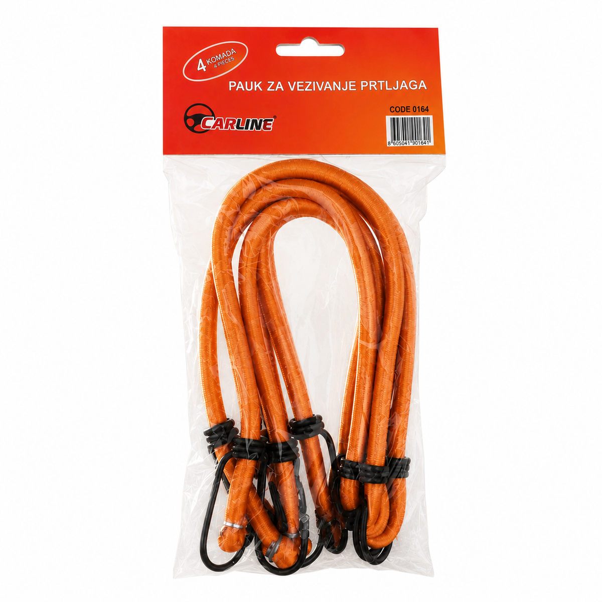 Traka za zatezanje prtljaga elasticna 8mm x 80cm