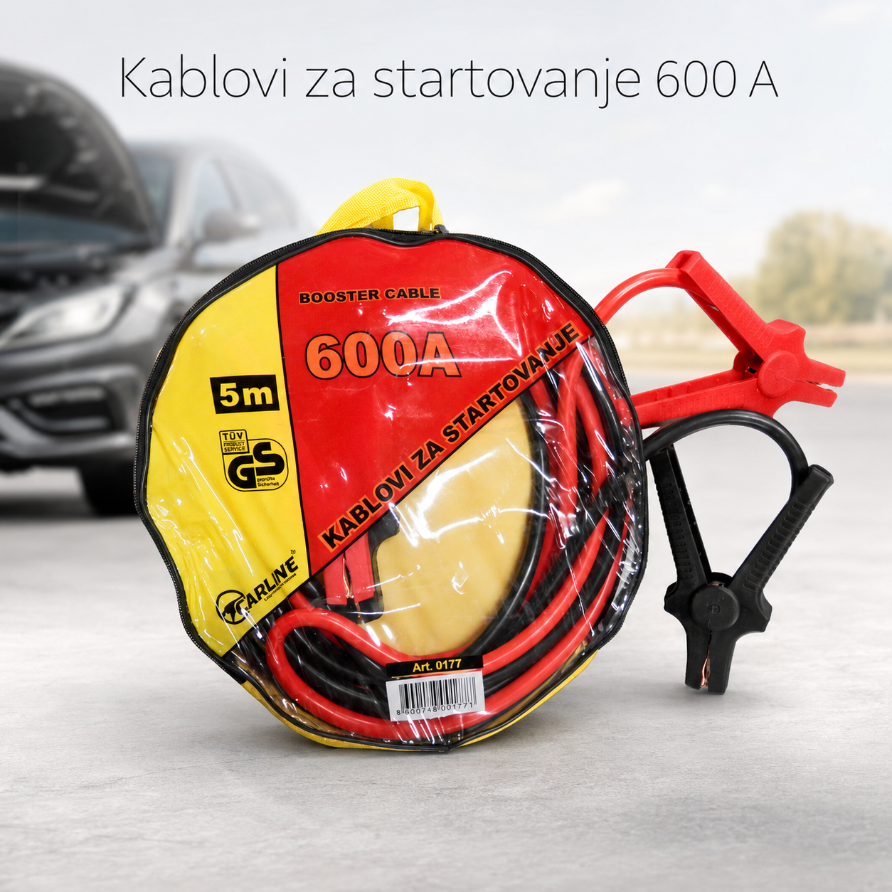 Kablovi za startovanje 600A EU štipaljke
