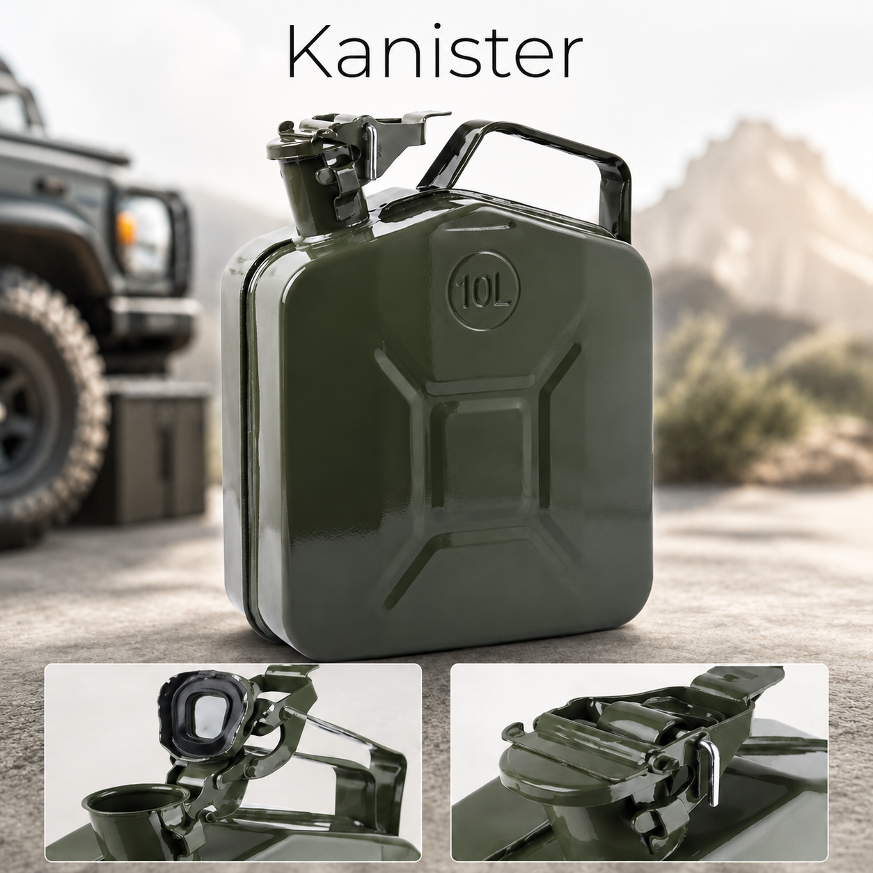 Kanister metalni 10 lit