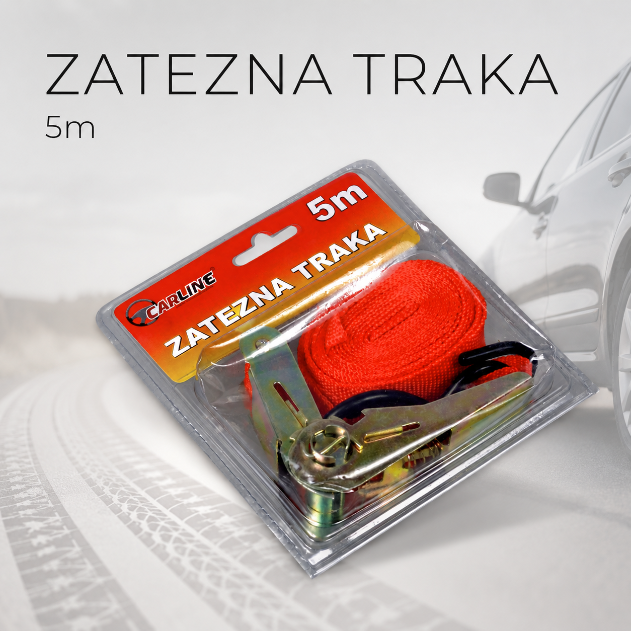 Traka za zatezanje prtljaga 5m
