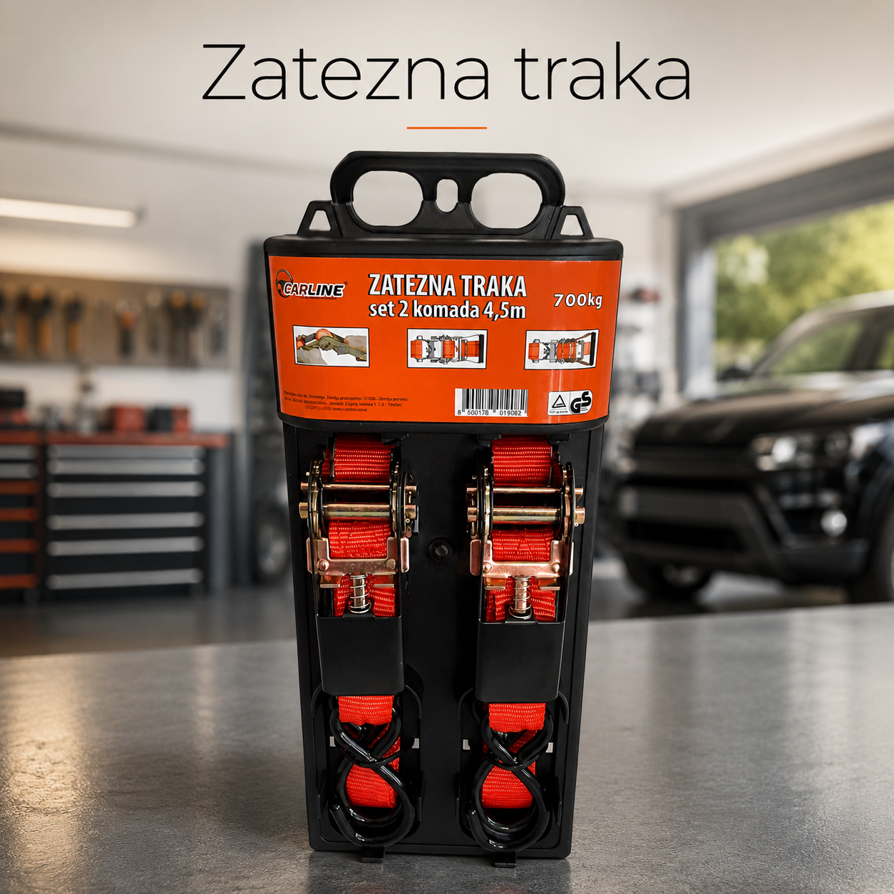 Zatezna traka 2 kom / 4,5m / 700kg