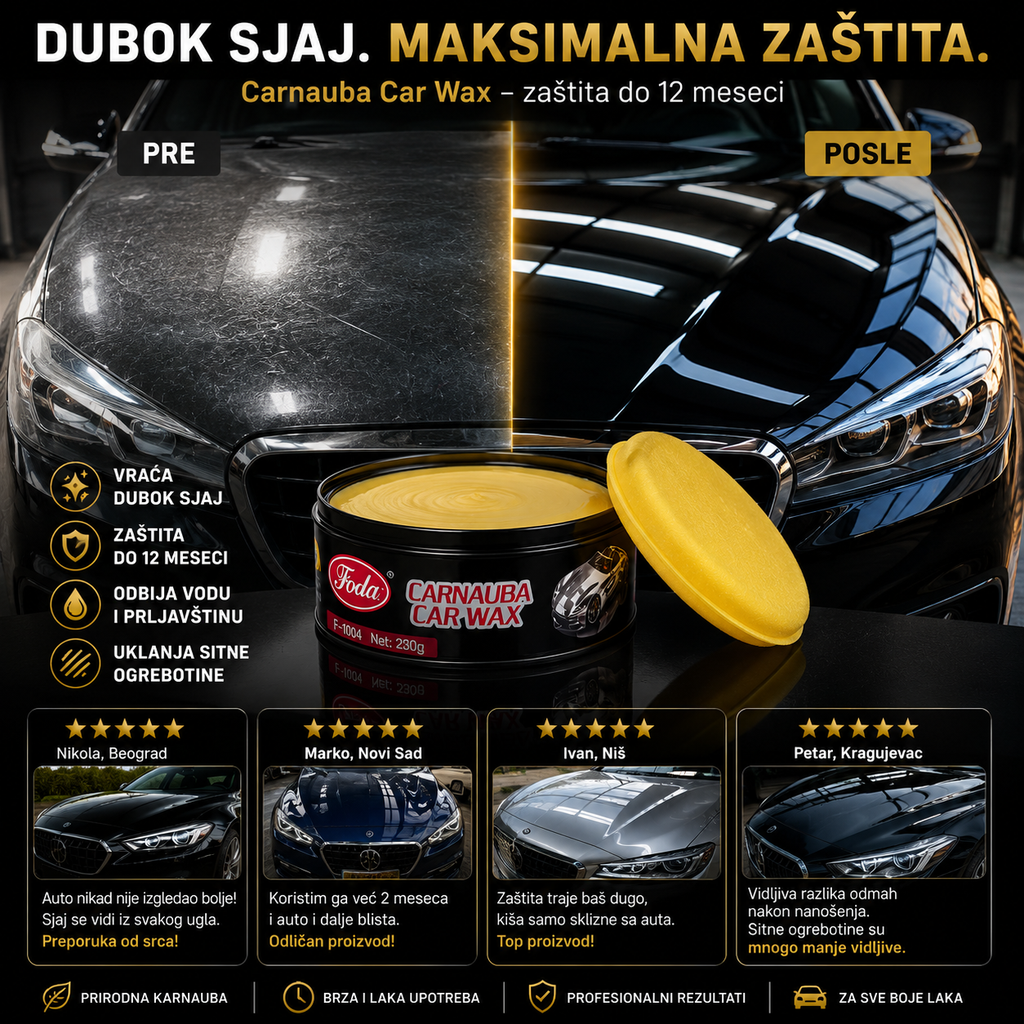 Carnauba Car Wax