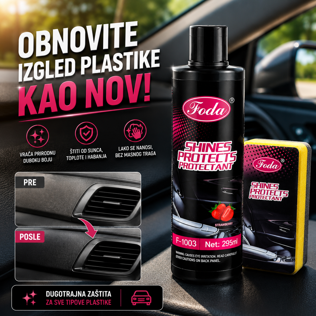 Foda - Sredstvo za zastitu i obnovu plastike