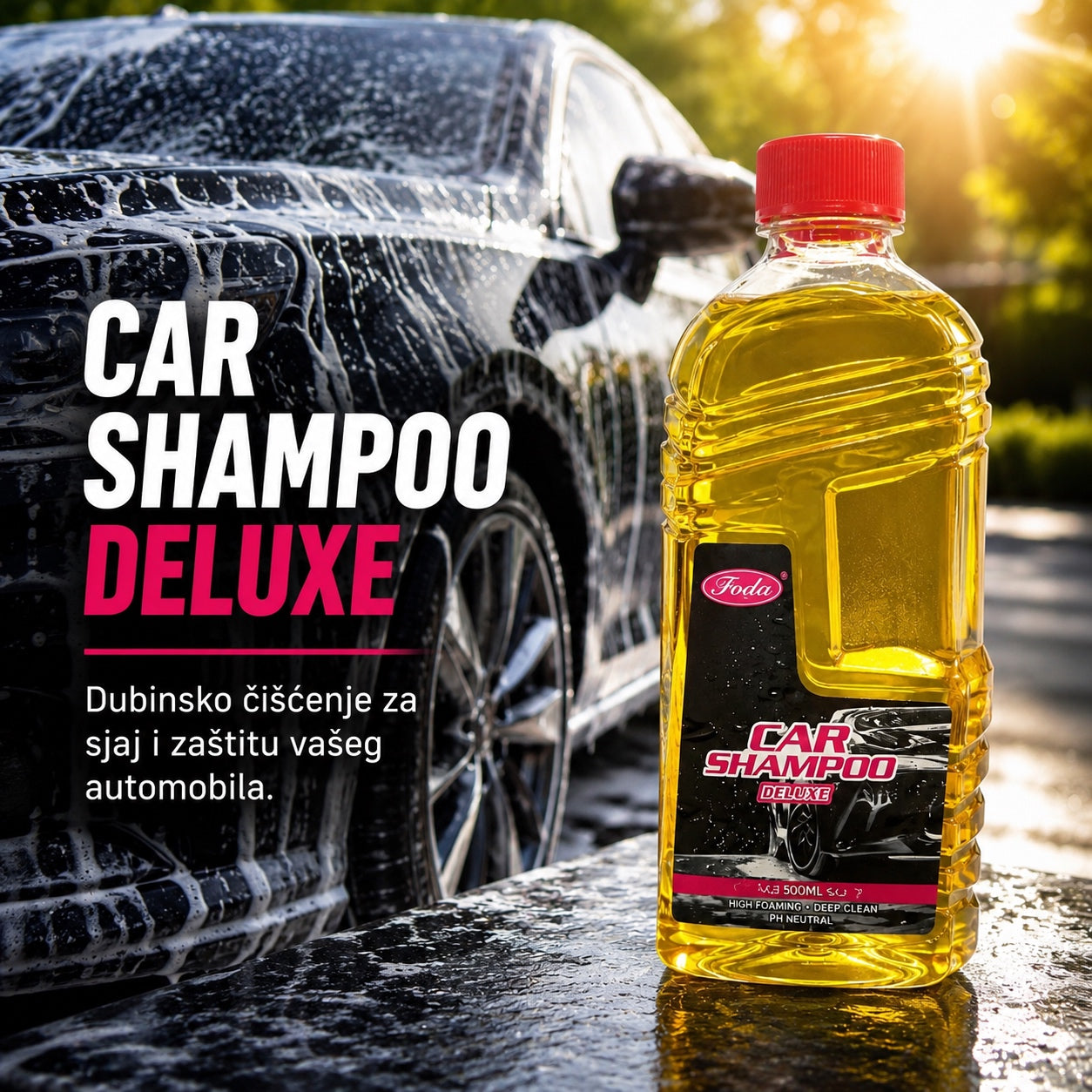 Car Shampoo Deluxe – Profesionalni šampon za pranje automobila