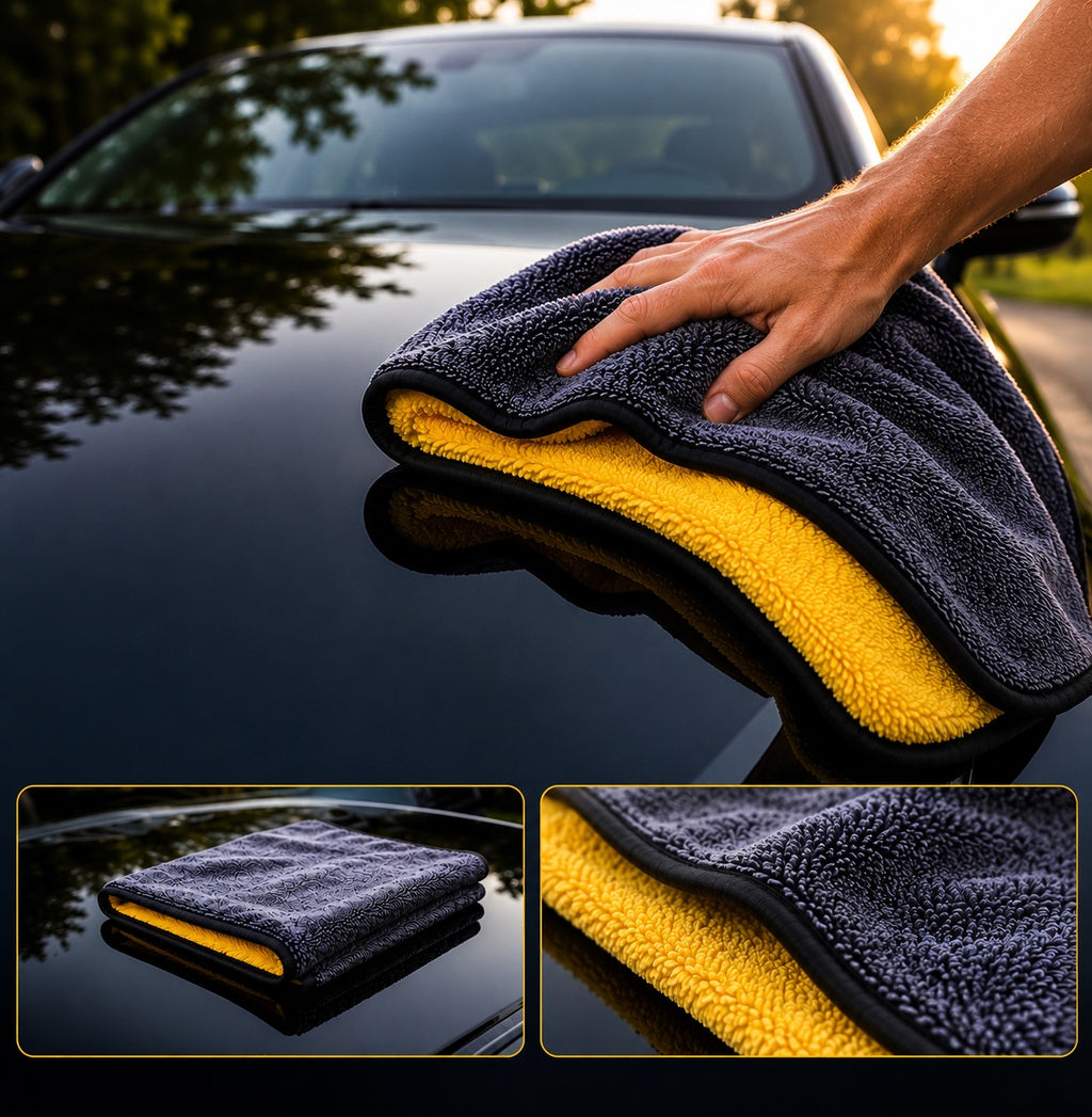Peškir za sušenje automobila od mikrofibera 120 × 80 cm